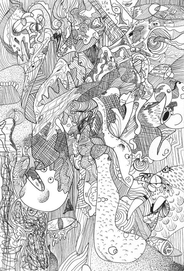 dinosaurs 3-d (print)
