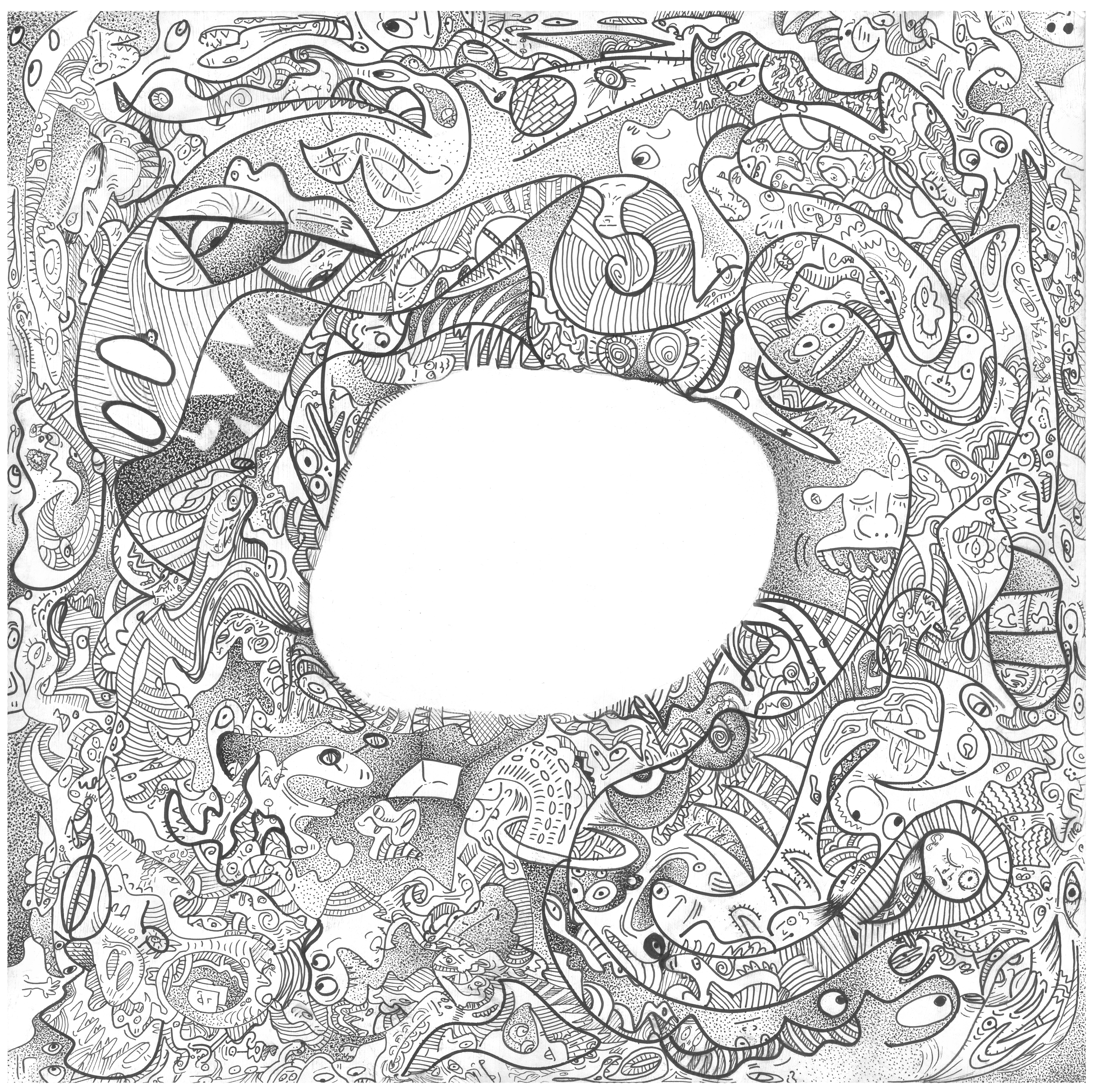 I left the band space to put their own text in the middle