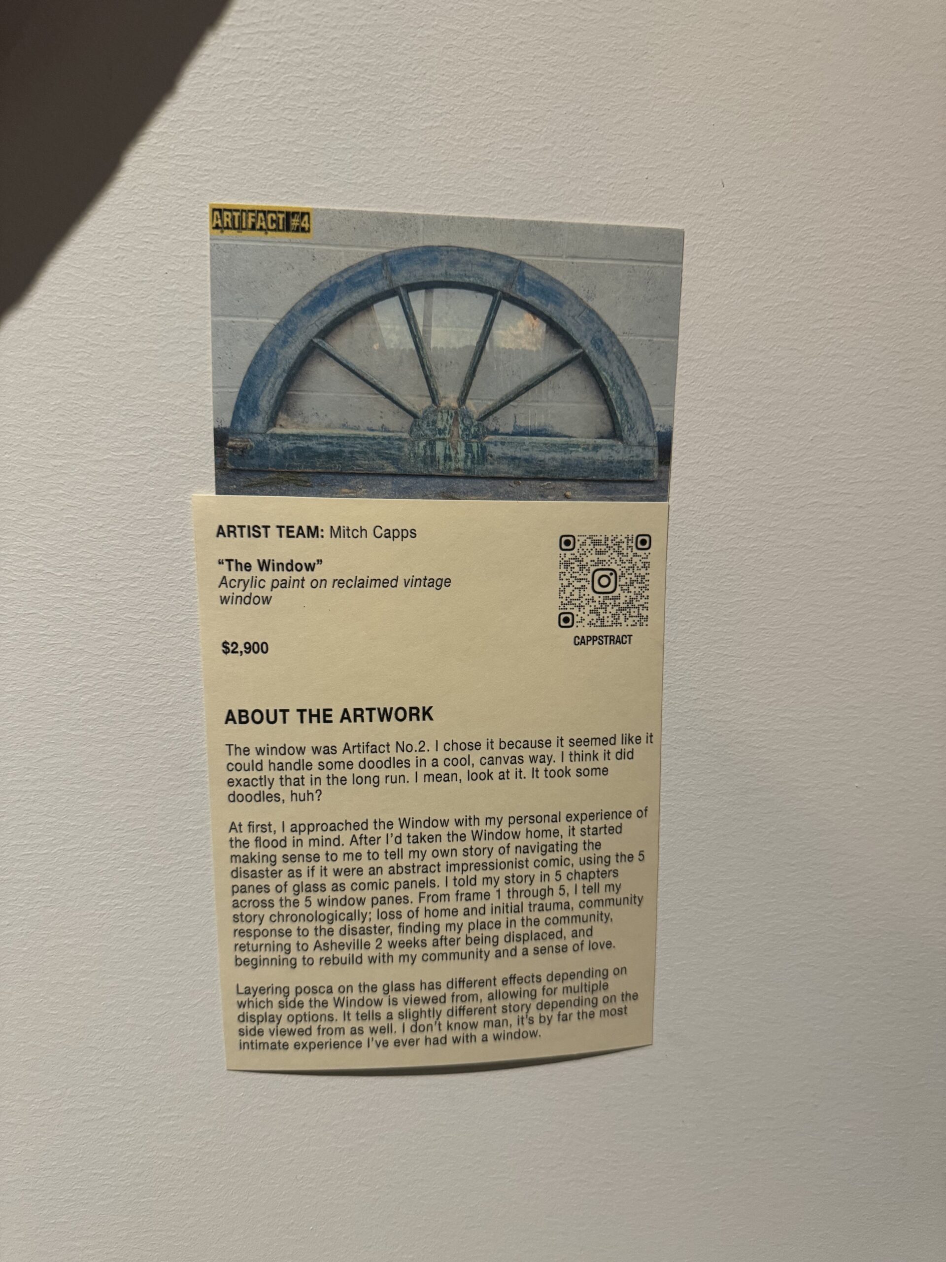 the window description 1