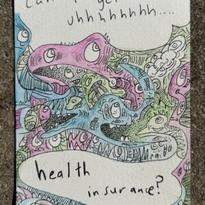 ‘health insurance’ original drawing