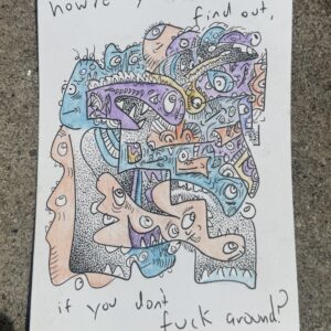 ‘good question’ original drawing