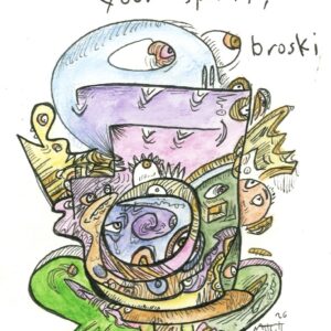 ‘spirit broski,’ original doodle