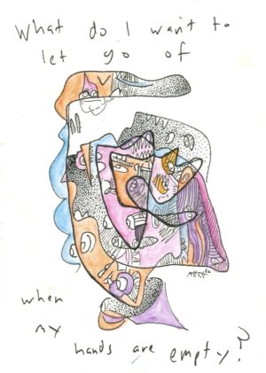 ‘let go?’ original doodle