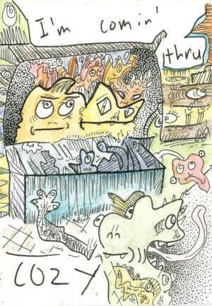 ‘cozy tapes’ original doodle