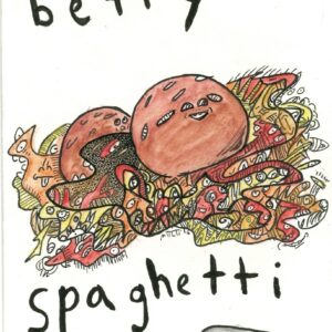 ‘betty spaghetti’ original doodle