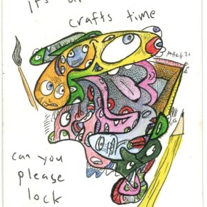 ‘lock in’ original doodle