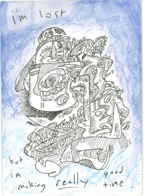 ‘lost’ original doodle