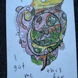 'welp' original doodle
