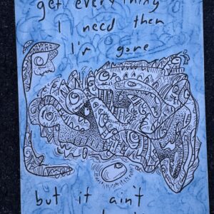 'hurt feelings' original doodle