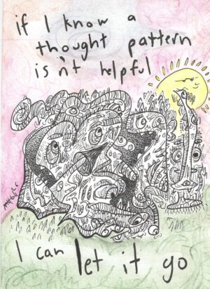 ‘thought patterns’ original doodle